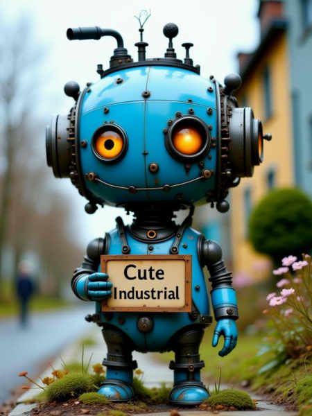 Cute Industrial - CE - SDXL & Flux - v01 - Flux.1 D