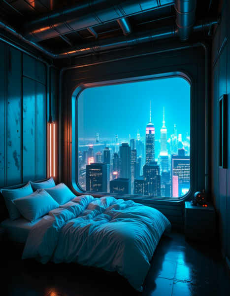 futuristic bedroom - v1.0