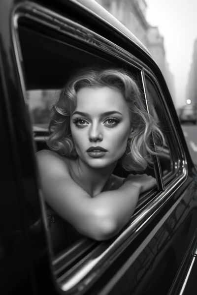 Flux Dramatic Black and White LoRA - v1.0