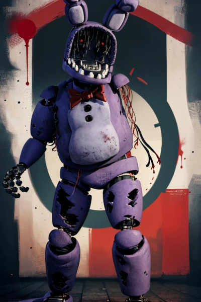 Withered Bonnie FNAF / Five Nights at Freddy's Pony + 1.5 + illustrious - 1.5