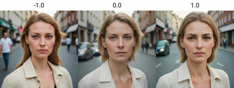 Multiple XL Sliders - Age, weight, Hands, etc - eyebrow