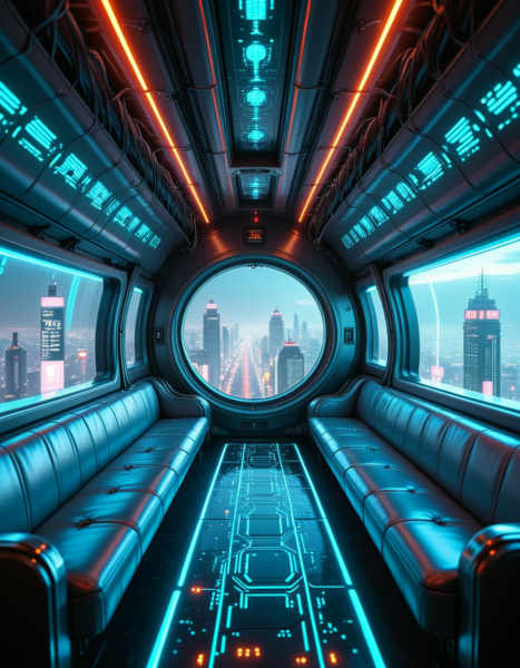 cyberpunk airship - v1.0