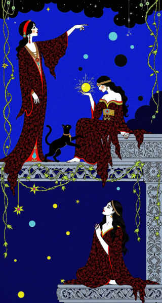 George Barbier Illustration Style - v1.0