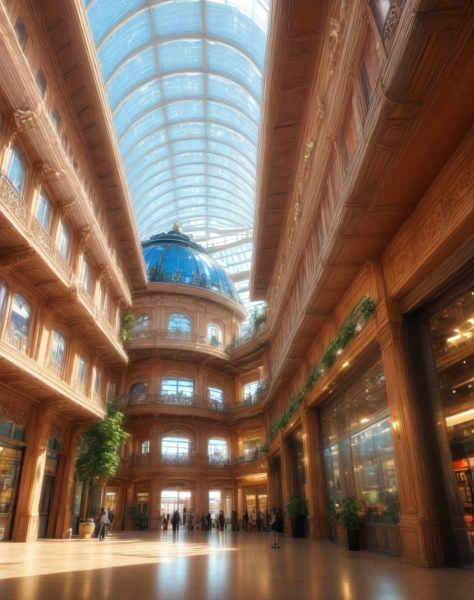 Americana Arcades (Architecture) (SDXL) (AD) - v1.0