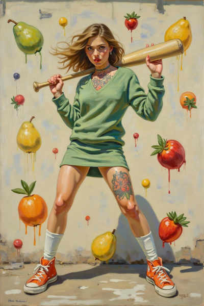 Canadian Feminine Mystique: Helen McNicholl Impressionist Painting Style - v1.1