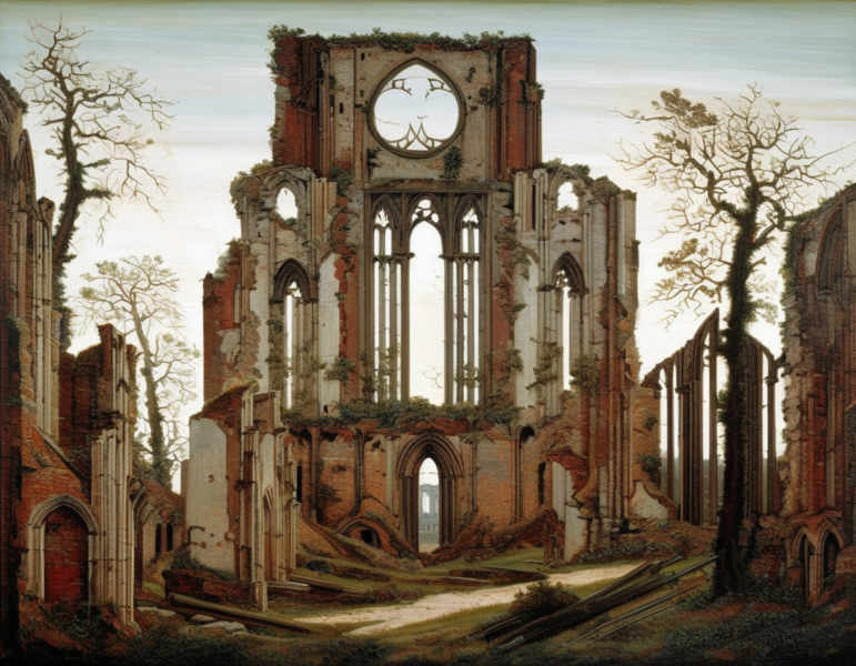 Caspar David Friedrich Style XL - v1.0