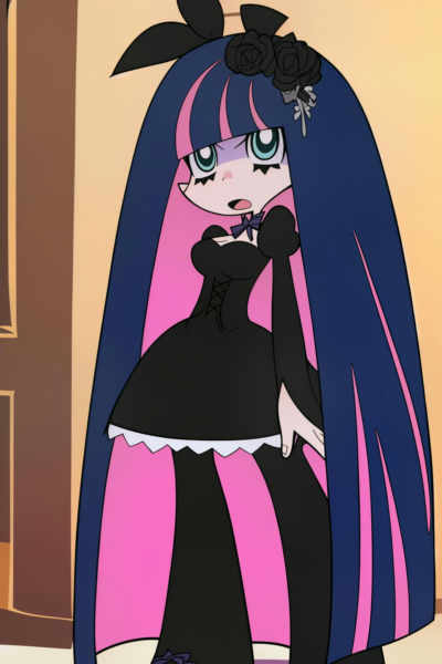 Panty & Stocking (multichar+solo chars) - multicharacter SD1.5