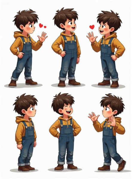 Anime character design - v1.0