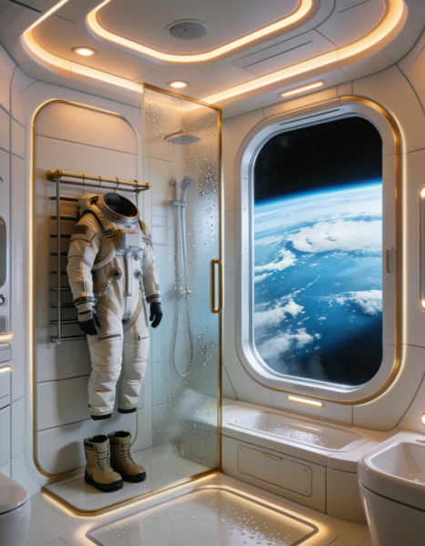 spacecraft interior bathroom - v1.0