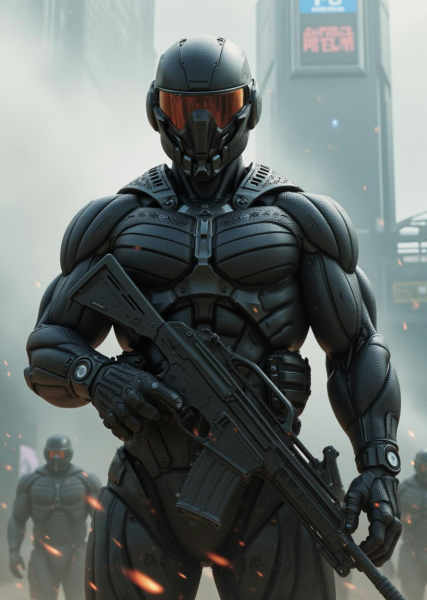 high-tech style (Flux) - v1.0