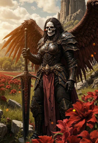 Unfazed fantasy knight - Flux v1.0