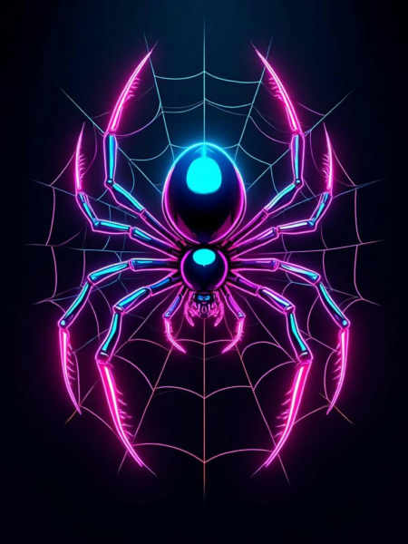 DE_Neon Light Effect_Animal Image Generation - v1.0