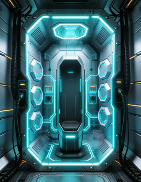 single empty charging station - v1.0