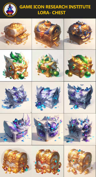 GameIconResearch_chest_Lora - SD1.5_2.0