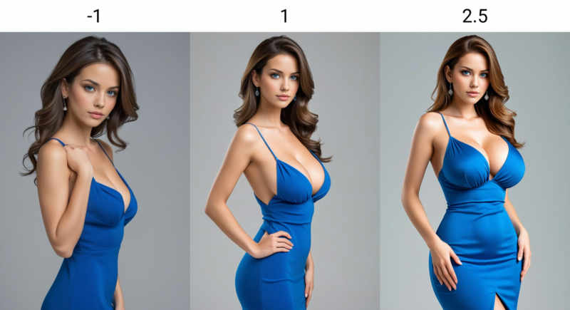 Breast Size Slider - SDXL - v1.0