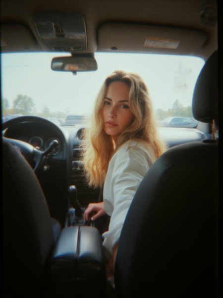 Hot Girl In Her Car Flux LoRA - v1.0