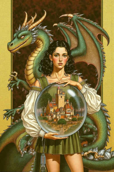 Swords and Dragons: Retro Fantasy Illustration Style - v1.0