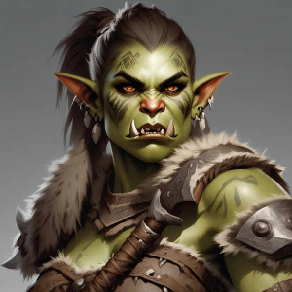 DnD_Orcs: A LoRA Tribute to the Savage Glory of Faerûnean Orcs - V1