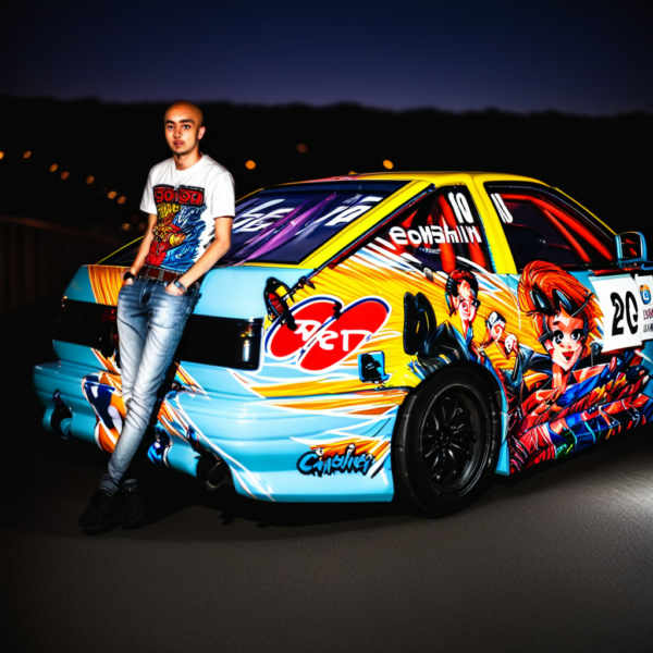 Toyota Carolla Levin-Itasha - V1