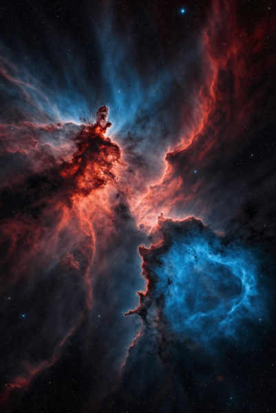 SpaceCraft - Vibrant Nebula v.2