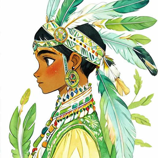 Soft Verdant Watercolor (SD1, SDXL, Pony, Flux) - SD1