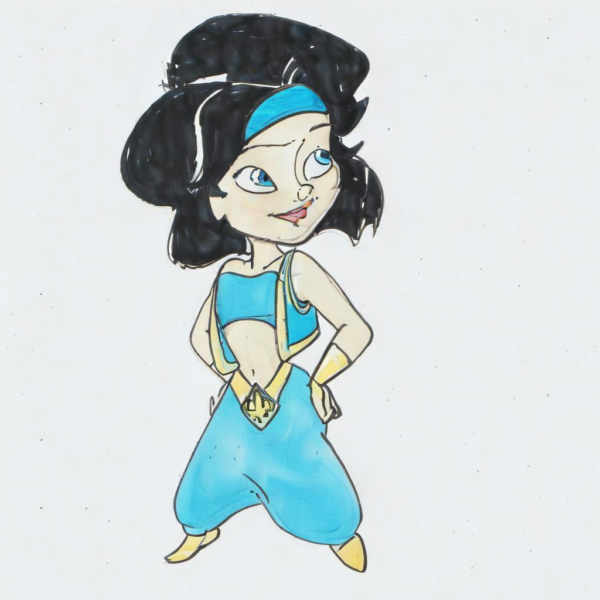 Aladdin OC: Zhanna - V1