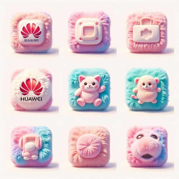DE_3D Fluffy Texture_App Icon Design - v1.0