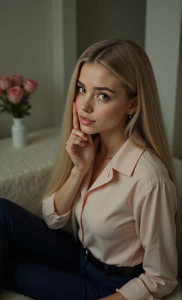 Long Hair beautiful Blond - v1.0