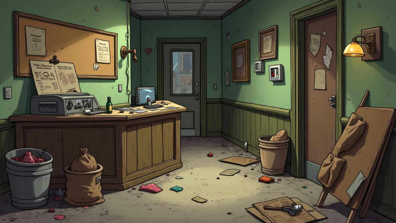 Abandoned Office DX - FLUX.dev - V1