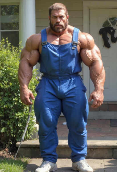 muscular bodybuilder Flux | nice muscle - v5.0