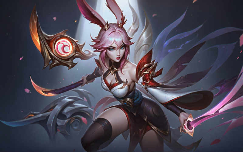 artiwaifu lora style - league of legends style