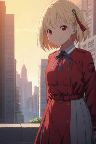Chisato Nishikigi ( ) - Lycoris Recoil ( ) - anime s1