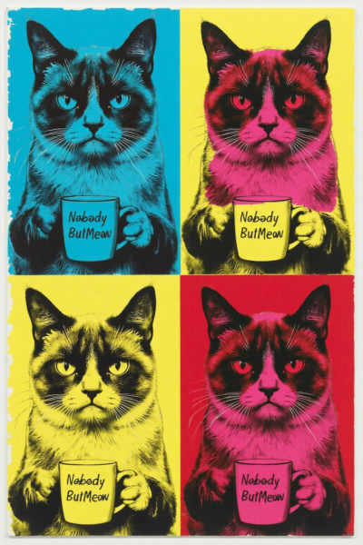 Pop Art Consumerism: Andy Warhol Screen Print Style - v1.0