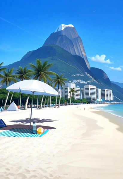 Rio de Janeiro (Brazil) Background - SDXL + Illustrious - SDXL