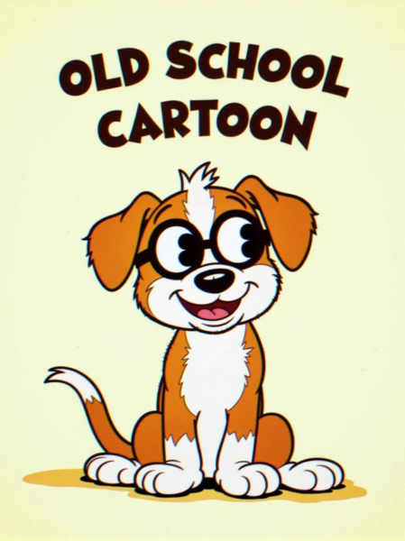 Old School Cartoon Style for FLUX - v2.0