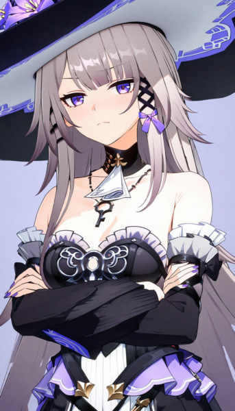 (Animagine) The Herta| LoRA (Enhanced clothing details ) Honkai:Star Rail - v1.1