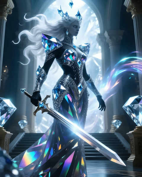 Shardlight Regalia: Iphimedeia, The Diamond Cutter - Iphimedeia