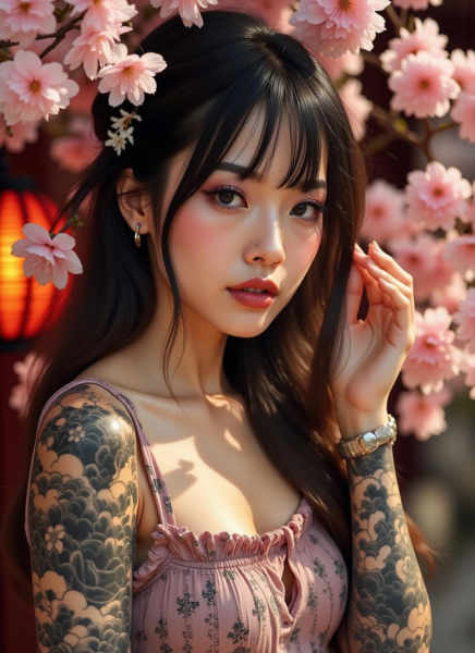 Flux - Traditional Japanese Style Full-Sleeve Tattoo - By Devildonia - v1.0