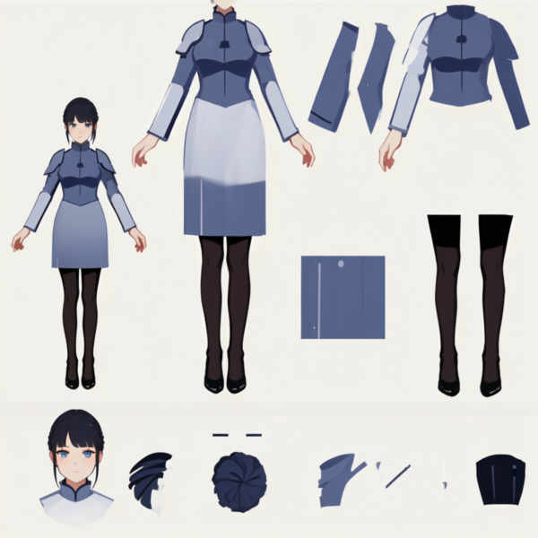 Vtuber - LIVE2D Split Model VTuber - Virtual YouTuber - v1.2