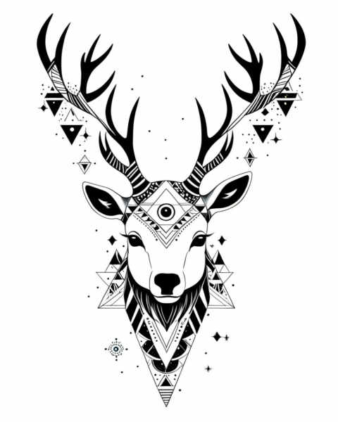 DP Tattoo Sketch Geometric SDXL & Flux & Illustrious - SDXL