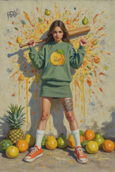 Canadian Feminine Mystique: Helen McNicholl Impressionist Painting Style - v1.0