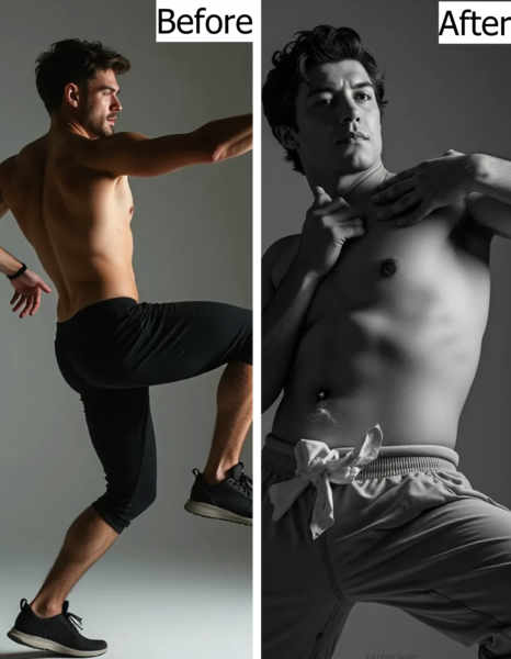 Dynamic poses - selection 1 - v1.1 (Claude + manual)