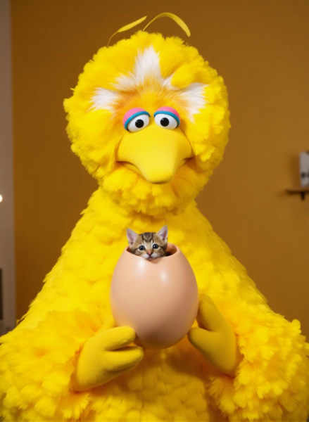 Big Bird - Sesame Street - Flux1.D & SDXL - v1.0 Flux1.D