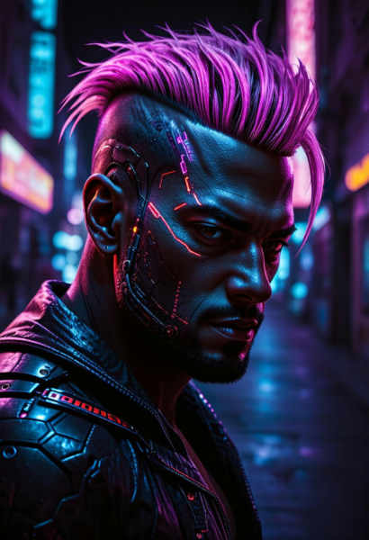 Moxie Cybernetic & Punk Lora's - Augments 1.0 Flux