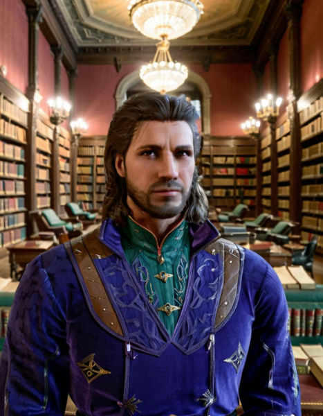 BG3 Character Pack SDXL - Gale