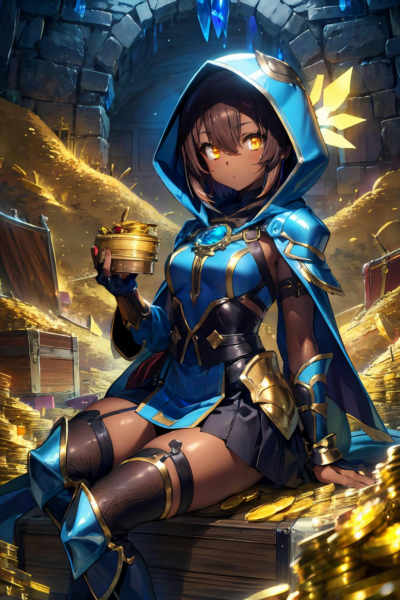 Treasure / Treasure Background - SD 1.5 - v1.0