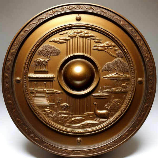 Bronze mirror - SDXL