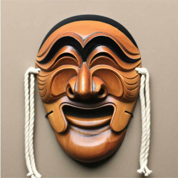 Yangban Mask (Hahoe Tal), - V1