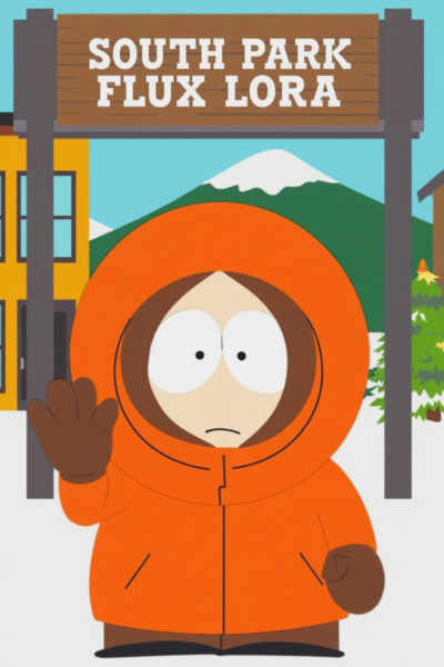 South Park style - Flux Lora - v1.0