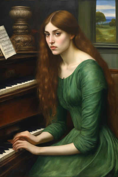 John William Waterhouse Style - SD XL